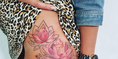 Татуировка незабудка Значение Тату Цветы для Девушек